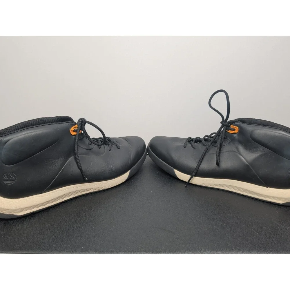 Timberland Killington Ultra Chukka Boot Black Leather Size US 12 Leather Boots